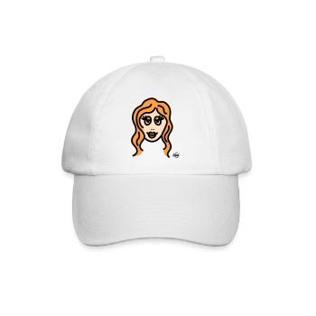 Virgo tall - Baseball Cap - white/white - Front