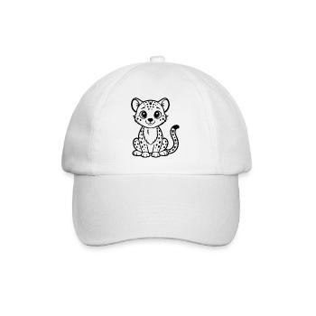 Guépard - Casquette classique - blanc/blanc - Devant