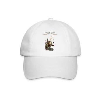 Pause Café - Monde en Attente - Casquette classique - blanc/blanc - Devant