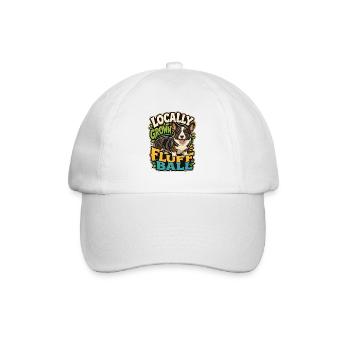 Cardiganwelshcorgi - Baseballkappe - Weiß/Weiß - Vorne