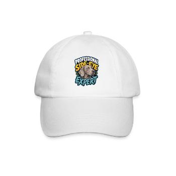 Weimaraner - Baseball Cap - white/white - Front