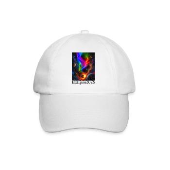 Nebula Neon Eclipse 2026 limited edition - Baseball Cap - white/white - Front