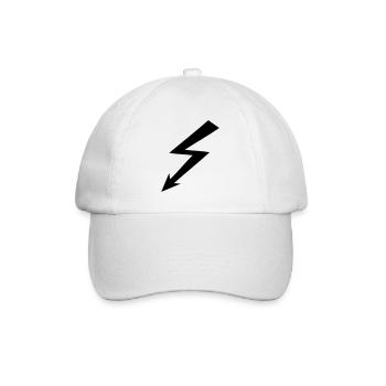 Blitz - Baseballkappe - Weiß/Weiß - Vorne