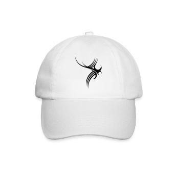 Tribal - Baseballkappe - Weiß/Weiß - Vorne