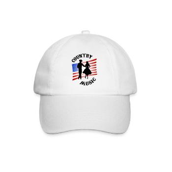 country music - Casquette classique - blanc/blanc - Devant