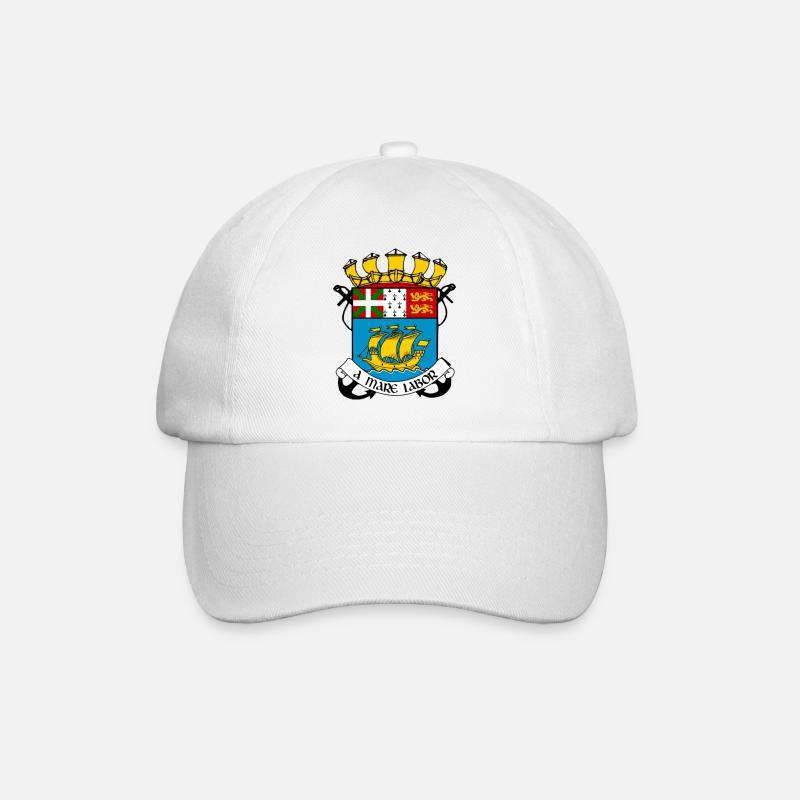 St Pierre et Miquelon - Casquette classique - blanc/blanc