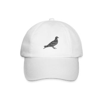 It happened near you - Poème Pigeon - Baseball Cap - white/white - Front