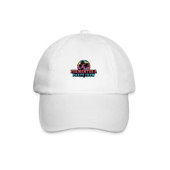 Formentera Party Crew - Baseball Cap - white/white - Front