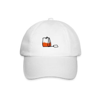 Tea bags / Teabag (2c) - Baseball Cap - white/white - Front