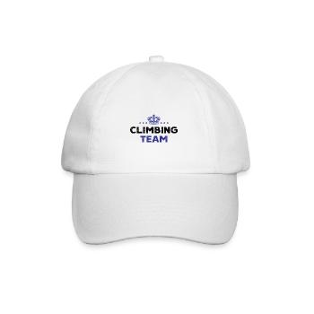 Climbing Team - Baseballkappe - Weiß/Weiß - Vorne
