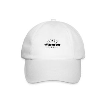 Steuerberater Beruf - Baseballkappe - Weiß/Weiß - Vorne