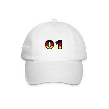 1 Number Germany Jersey - Baseball Cap - white/white - Front
