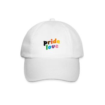 Pride Love Month LGBTQIA+ Gay - Baseballkappe - Weiß/Weiß - Vorne
