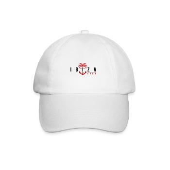 Ibiza Crew Anchor Palm Tree Holidays - Baseball Cap - white/white - Front