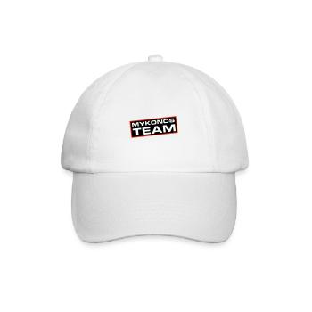 Mykonos Team - Baseball Cap - white/white - Front