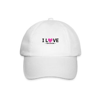 Design coloré Kirigami Origami - Casquette classique - blanc/blanc - Devant