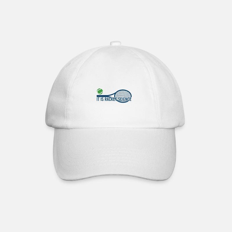 Tennis - It is Racket Science - Baseball Cap - white/white