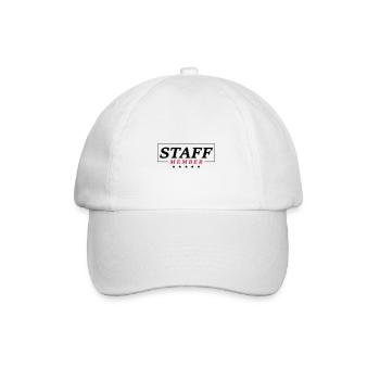 staff member - Casquette classique - blanc/blanc - Devant