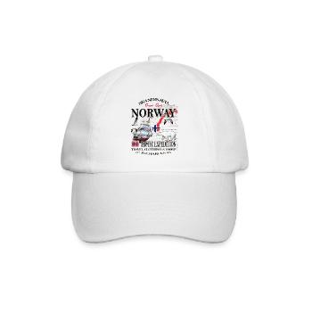Norway Fishing Skandinavia - Casquette classique - blanc/blanc - Devant