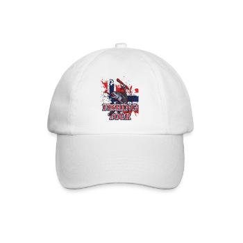 Tour de pêche - Casquette classique - blanc/blanc - Devant