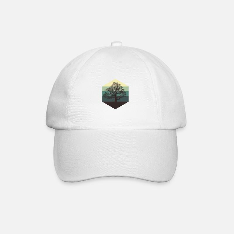 arbre - Casquette classique - blanc/blanc
