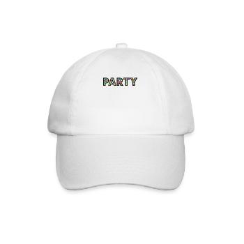 Party - Baseball Cap - white/white - Front