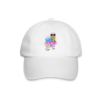 Verres T-Rex Dinosaur Dino Colorés - Casquette classique - blanc/blanc - Devant