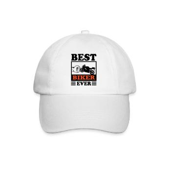 Motards Motos Motocyclistes Motards - Casquette classique - blanc/blanc - Devant