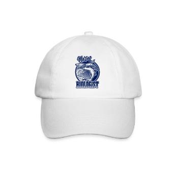 Biologiste marin Requin-marteau Biologie marine - Casquette classique - blanc/blanc - Devant
