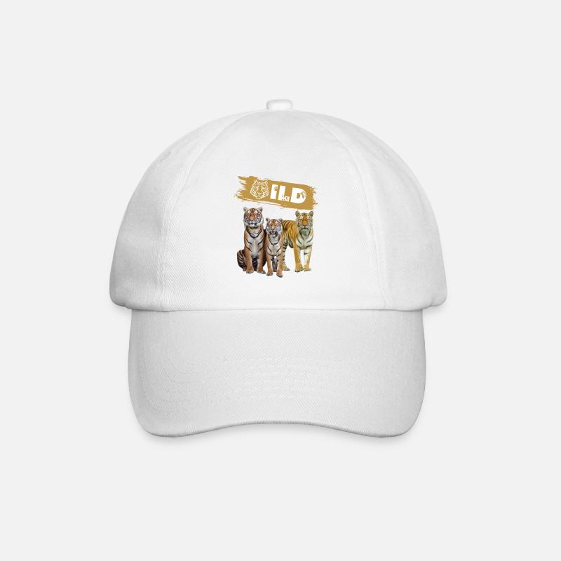 Wild - Baseballkappe - Weiß/Weiß