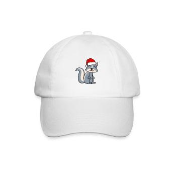 Stinker Comic Weihnachten Xmas - Baseballkappe - Weiß/Weiß - Vorne