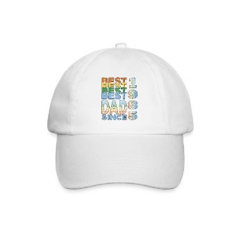 Best dad in the world since 1985 Father's Day - Baseball Cap - white/white - Front
