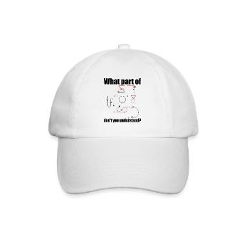 Which part of the Aresti aerobatic maneuvers - Baseball Cap - white/white - Front