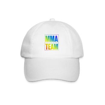 Mma Team - Baseballkappe - Weiß/Weiß - Vorne