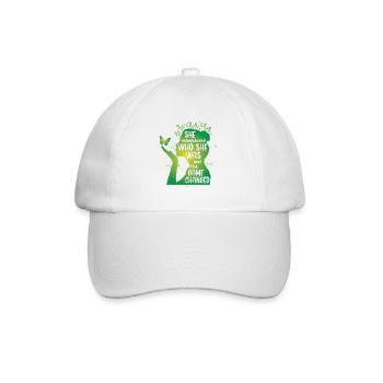 Elle s’est souvenue de qui elle était - Casquette classique - blanc/blanc - Devant