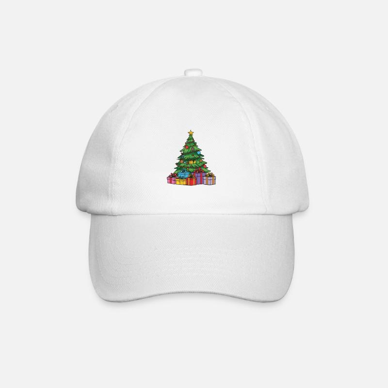 Tannenbaum Xmas Weihnachten - Baseballkappe - Weiß/Weiß