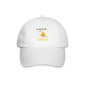 I'm the tiflette star - Baseball Cap - white/white - Front