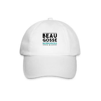 Beau Gosse De Père En Fils - Casquette classique - blanc/blanc - Devant