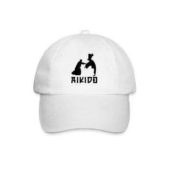 Aikido - Baseball Cap - white/white - Front