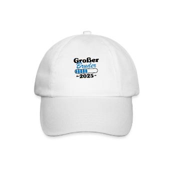 Großer Bruder Loading 2025 - Baseballkappe - Weiß/Weiß - Vorne