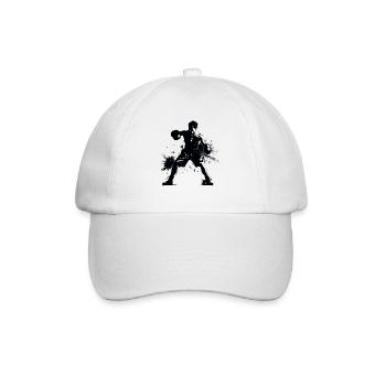 Boxe - Casquette classique - blanc/blanc - Devant