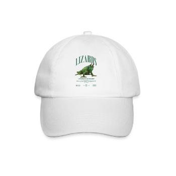 Jackson's Chameleon Streetwear Lizard Keeper - Baseball Cap - white/white - Front