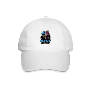 Malle Party Crew Dicton De Vacances - Casquette classique - blanc/blanc - Devant