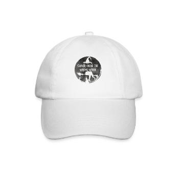 Cancer Chose The Wring Witch Skin Cancer - Baseball Cap - white/white - Front