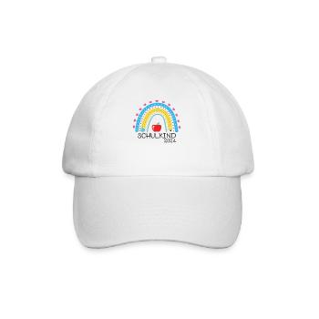 Start of school enrollment school child 2024 - Baseball Cap - white/white - Front