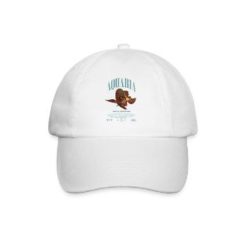 Asian Arowana Monster Fish Keeper Streetwear - Baseball Cap - white/white - Front