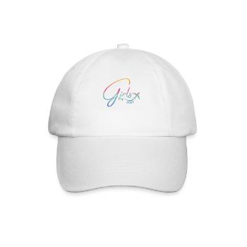 Week-end des filles Voyage entre filles 2024 - Casquette classique - blanc/blanc - Devant