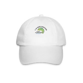 Ich Bin Verwirrter Als Ein Chamäleon - Baseballkappe - Weiß/Weiß - Vorne
