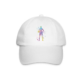 Joueurs de volley-ball Enfants Beach Volley - Casquette classique - blanc/blanc - Devant