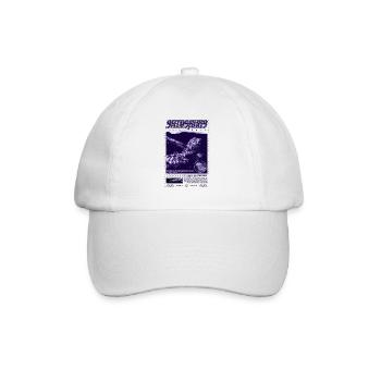Crocodile chinois lézard Shinisaurus crocodilurus - Casquette classique - blanc/blanc - Devant